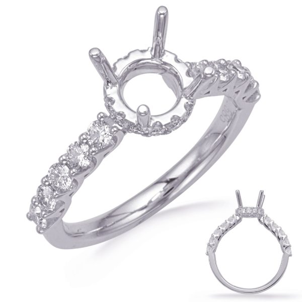 White Gold Engagement Ring