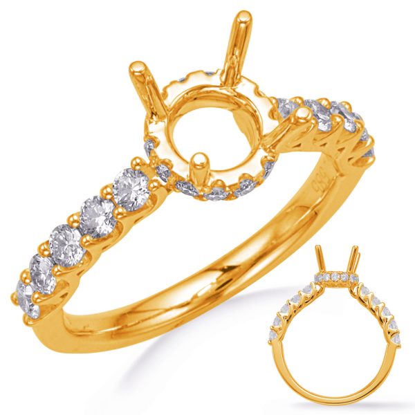 Yellow Gold Engagement Ring