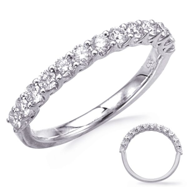 White Gold Wedding Band