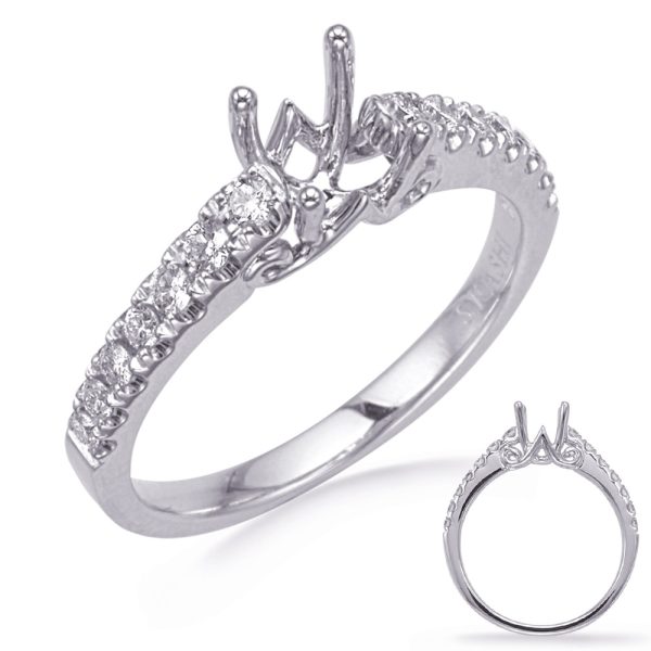 White Gold Engagement Ring