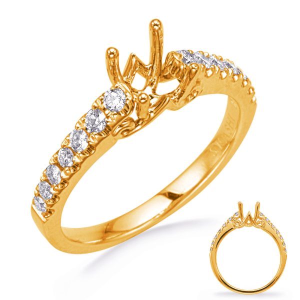 Yellow Gold Engagement Ring