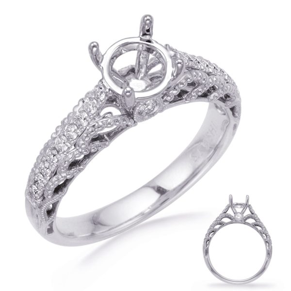 White Gold Engagement Ring