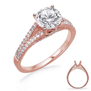 Rose Gold Engagement Ring