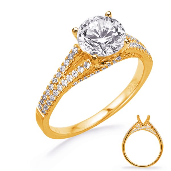 Yellow Gold Engagement Ring