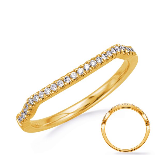 Yellow Gold Diamond Matching Band