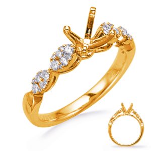 Yellow Gold Engagement Ring Yellow Gold Engagement Ring