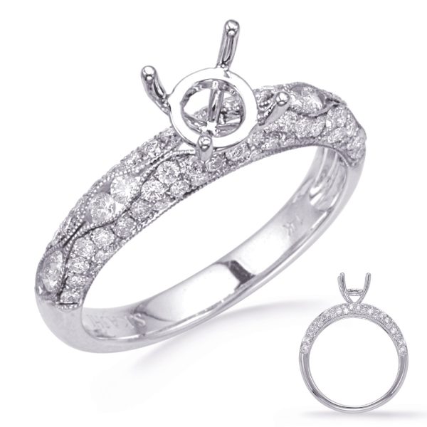 White Gold Engagement Ring