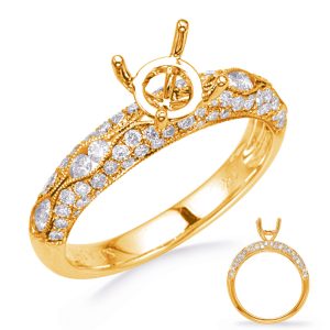 Yellow Gold Engagement Ring Yellow Gold Engagement Ring