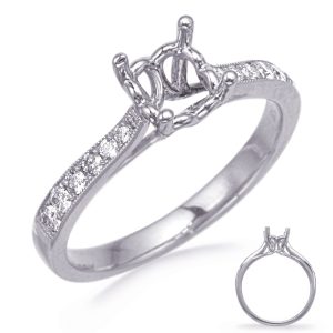 White Gold Engagement Ring