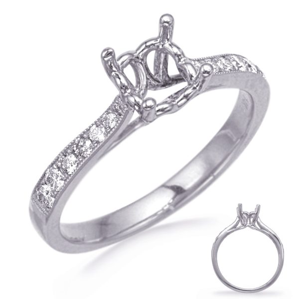 White Gold Engagement Ring