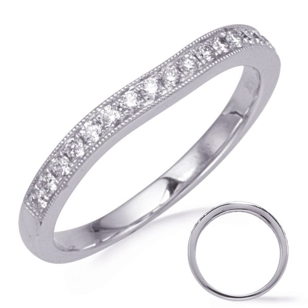 White Gold Wedding Band