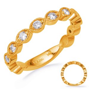 Yellow Gold Diamond Wedding Band Yellow Gold Diamond Wedding Band