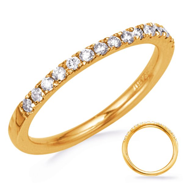 Yellow Gold Diamond Wedding Band