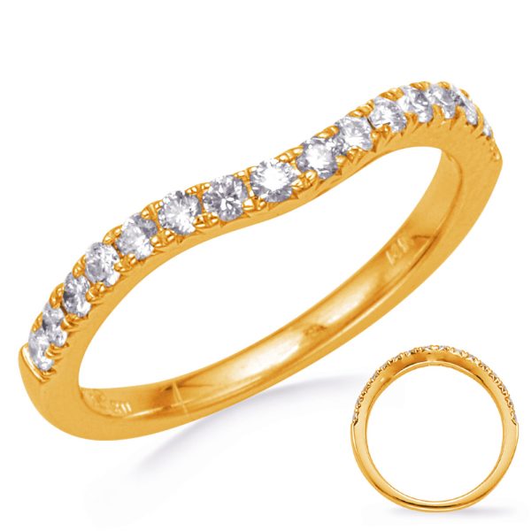 Yellow Gold Diamond Wedding Band