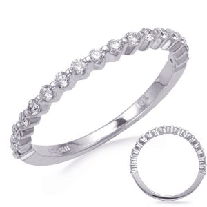White Gold Wedding Band White Gold Wedding Band