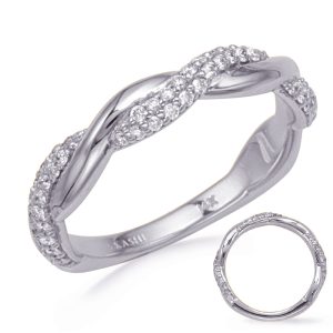 White Gold Diamond Wedding Band