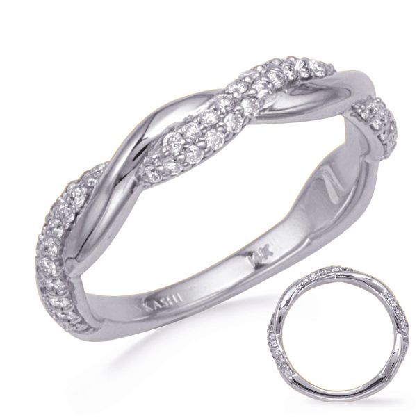White Gold Diamond Wedding Band