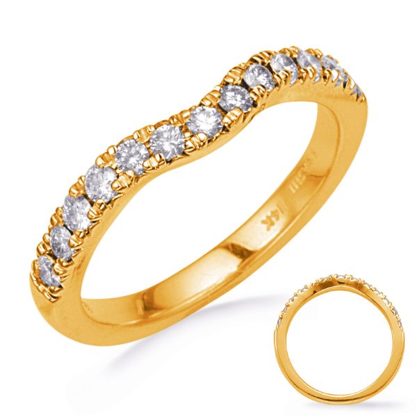 Yellow Gold Diamond Wedding Band