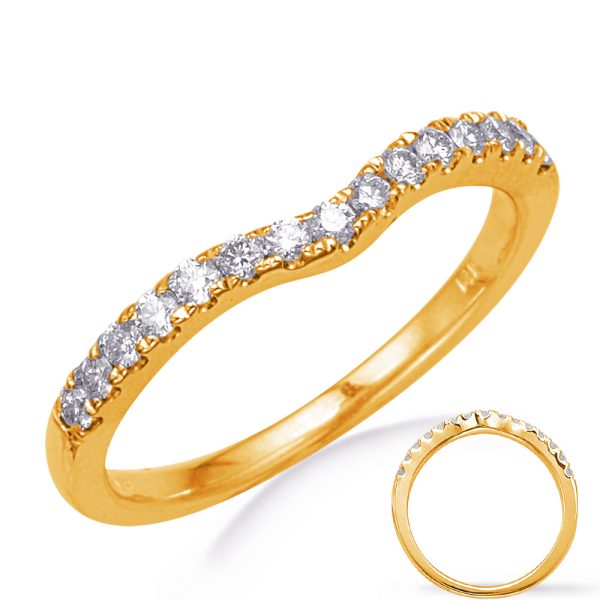 Yellow Gold Diamond Wedding Band