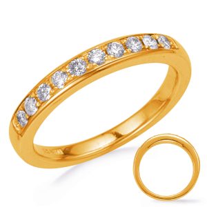 Yellow Gold Diamond Wedding Band Yellow Gold Diamond Wedding Band