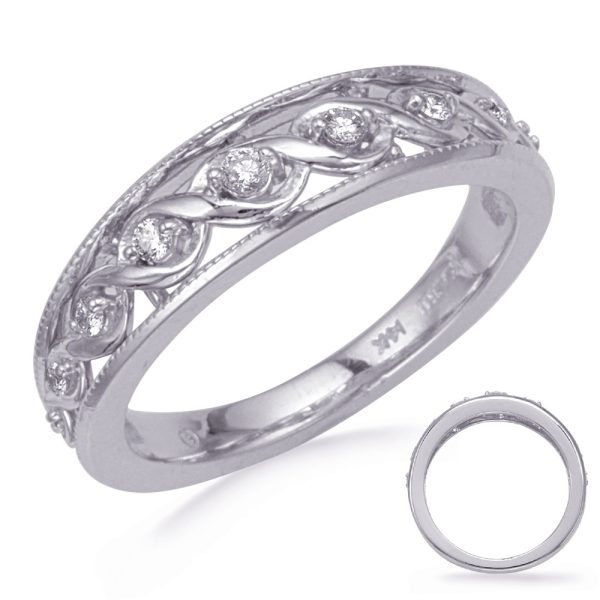 White Gold Diamond Wedding Band