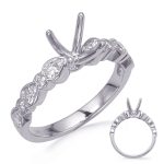 White Gold Engagement Ring
