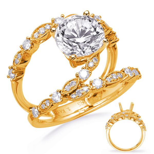 Yellow Gold Engagement Ring