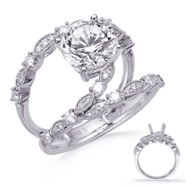 White Gold Engagement Ring