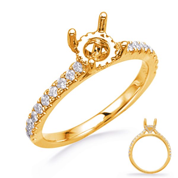 Yellow Gold Engagement Ring