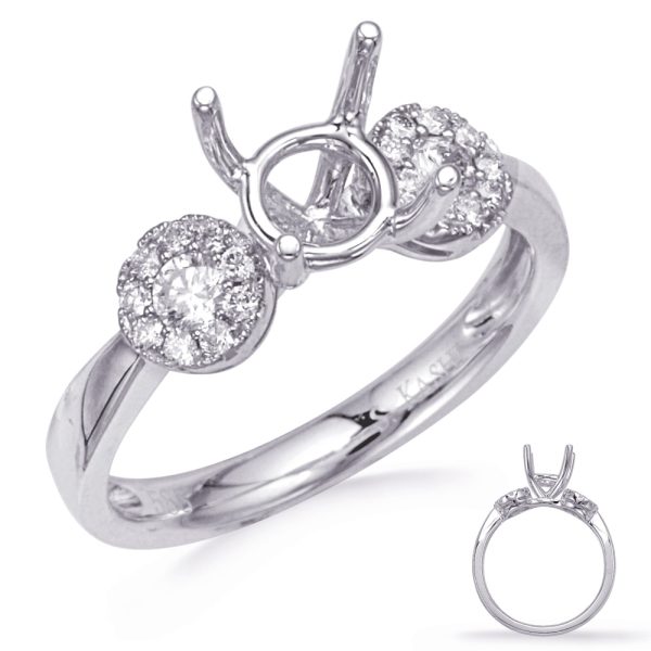 White Gold Engagement Ring
