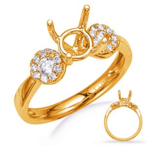 Yellow Gold Engagement Ring Yellow Gold Engagement Ring