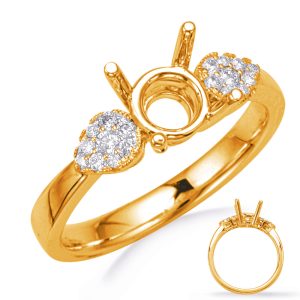 Yellow Gold Engagement Ring Yellow Gold Engagement Ring