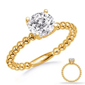 Yellow Gold Engagement Ring Yellow Gold Engagement Ring