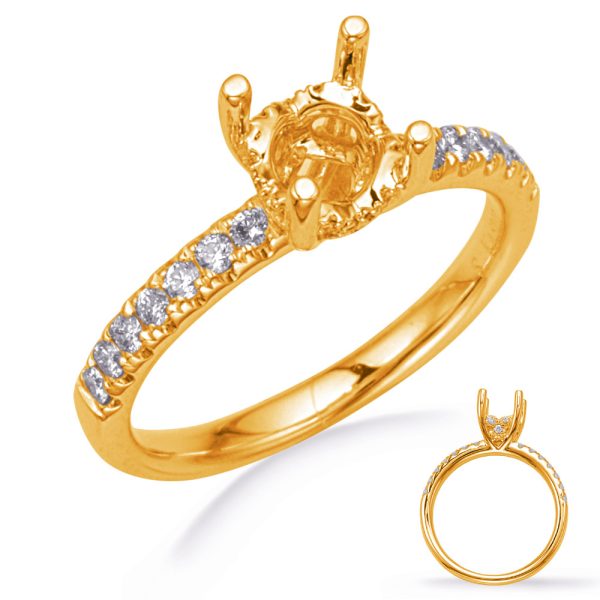 Yellow Gold Engagement Ring
