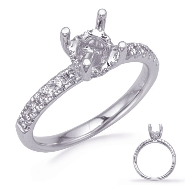White Gold Engagement Ring
