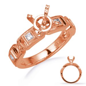 Rose Gold Engagement Ring