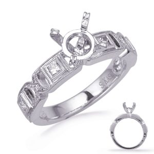 White Gold Engagement Ring