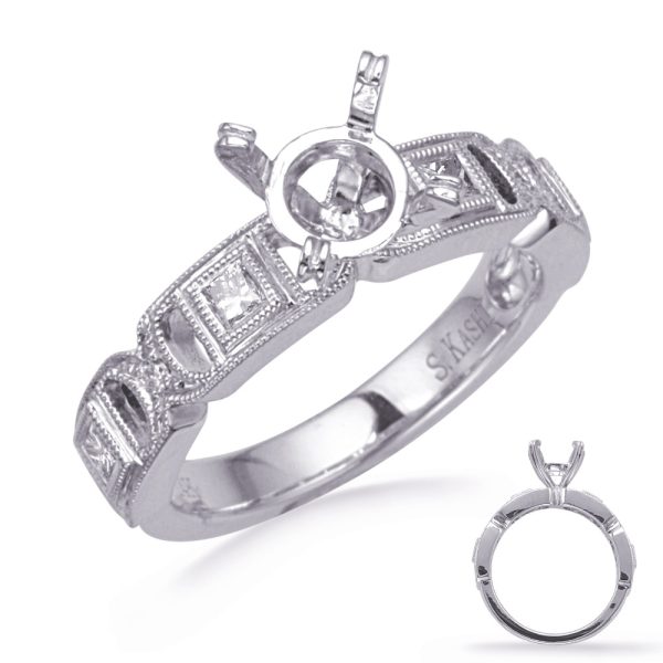 White Gold Engagement Ring