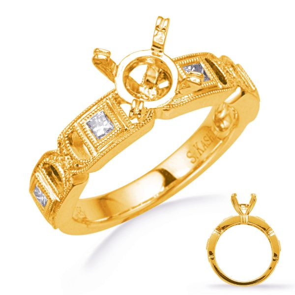 Yellow Gold Engagement Ring