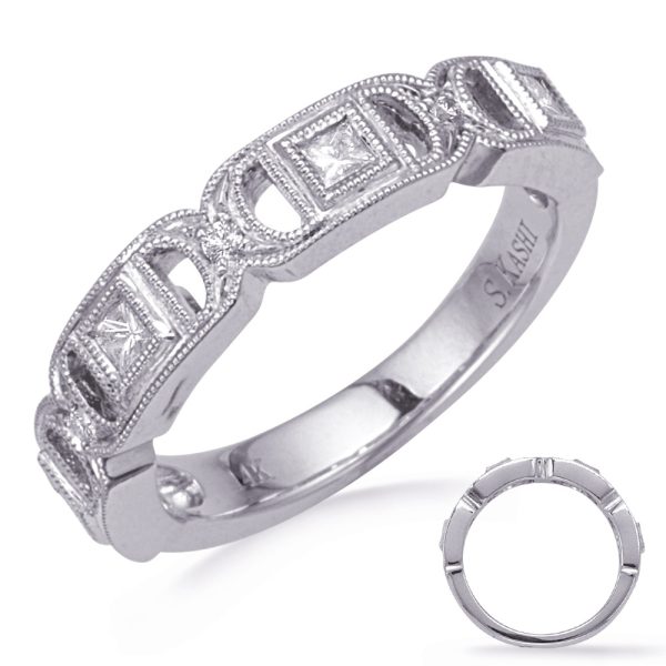 White Gold Diamond Wedding Band