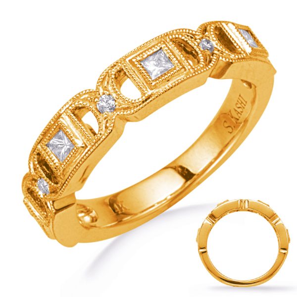 Yellow Gold Diamond Wedding Band
