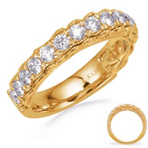 Yellow Gold Diamond Band