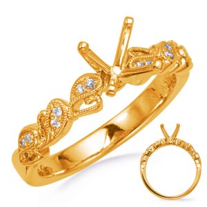 Yellow Gold Engagement Ring Yellow Gold Engagement Ring