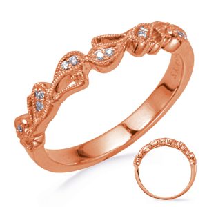Rose Gold Diamond Band