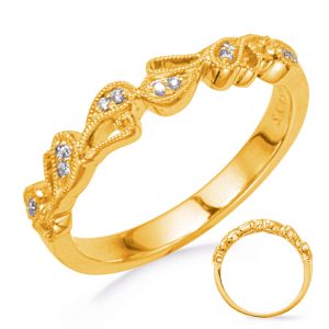 Yellow Gold Diamond Band