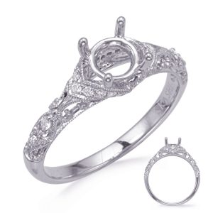 White Gold Engagement Ring