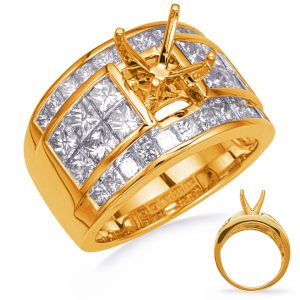 Yellow Gold Diamond Engagement Ring