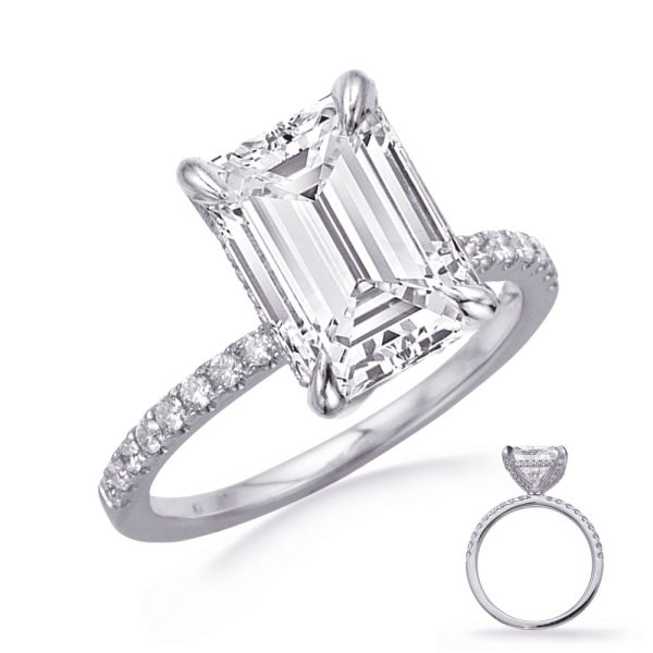 White Gold Engagement Ring