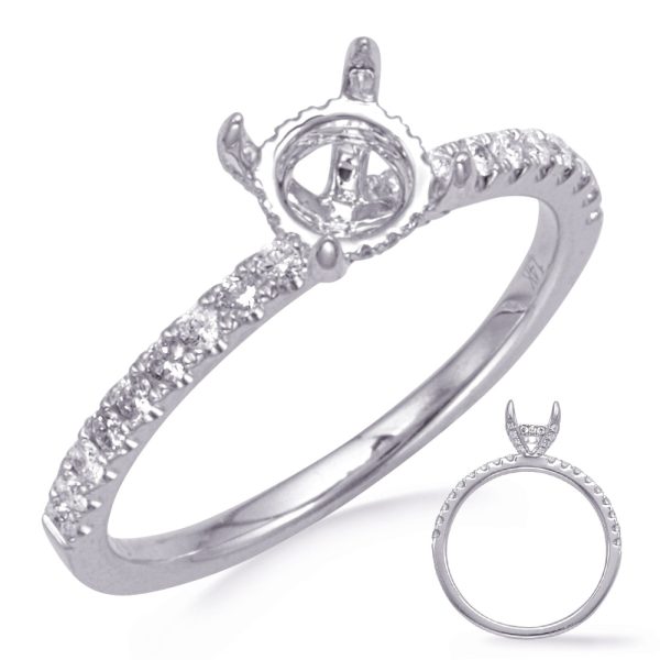 White Gold Engagement Ring