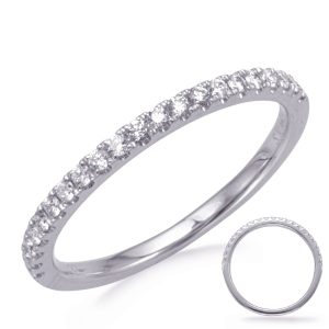 White Gold Wedding Band White Gold Wedding Band